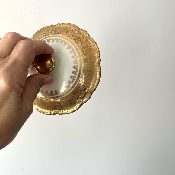 Johann Leftman Vohenstrauss Bavaria vintage covered bowl - sugar bowl - … - Picture 5 of 10